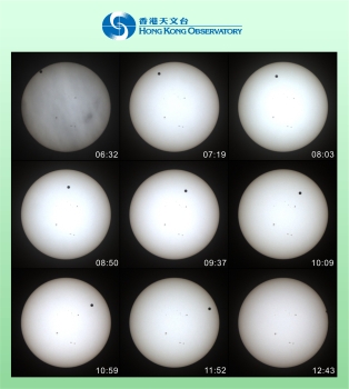 Transit of Venus on 6 June 2012