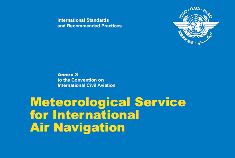 New ICAO Requirements of Aviation Meteorological Services