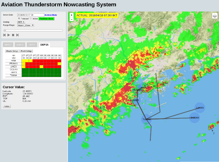 The new ATNS frontend was built by more modern WEB and GIS technology.