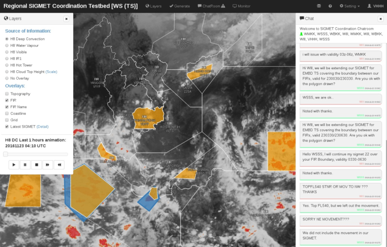 [Collaboration]HKO provides web application for SIGMET preparation and coordination