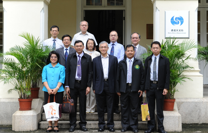 [Collaboration]Visit of the Delegation from Thai Meteorological Department to the Observatory
