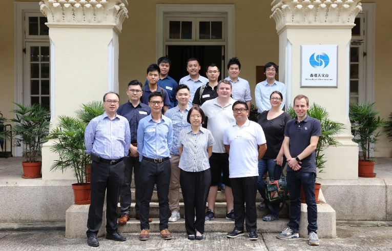 [Education and Training]Pilots from Cathay Pacific Airways Limited visiting the Observatory