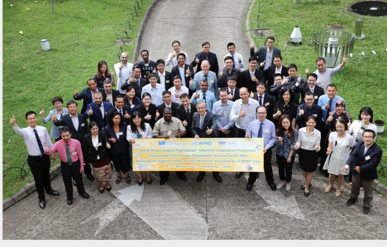 [Education and Training]The Observatory organized jointly with the WMO and ICAO a Workshop on “Implementation of the ICAO Meteorological Information Exchange Model (IWXXM) for the Exchange of OPMET Data”