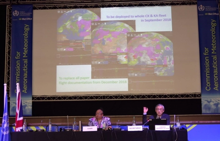 [Collaboration]Director of HKO presides over 16th session of Commission for Aeronautical Meteorology of World Meteorological Organization