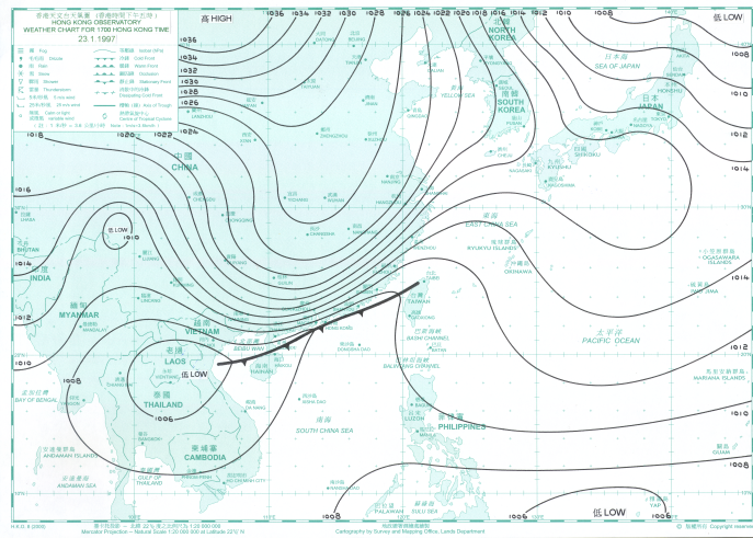 Turbulence near a cold front