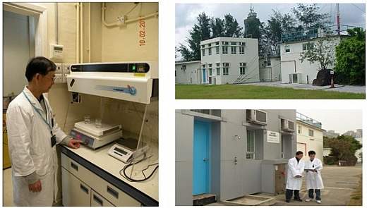 Figure 2 Government Laboratory and Observatory colleagues at the King's Park laboratory.