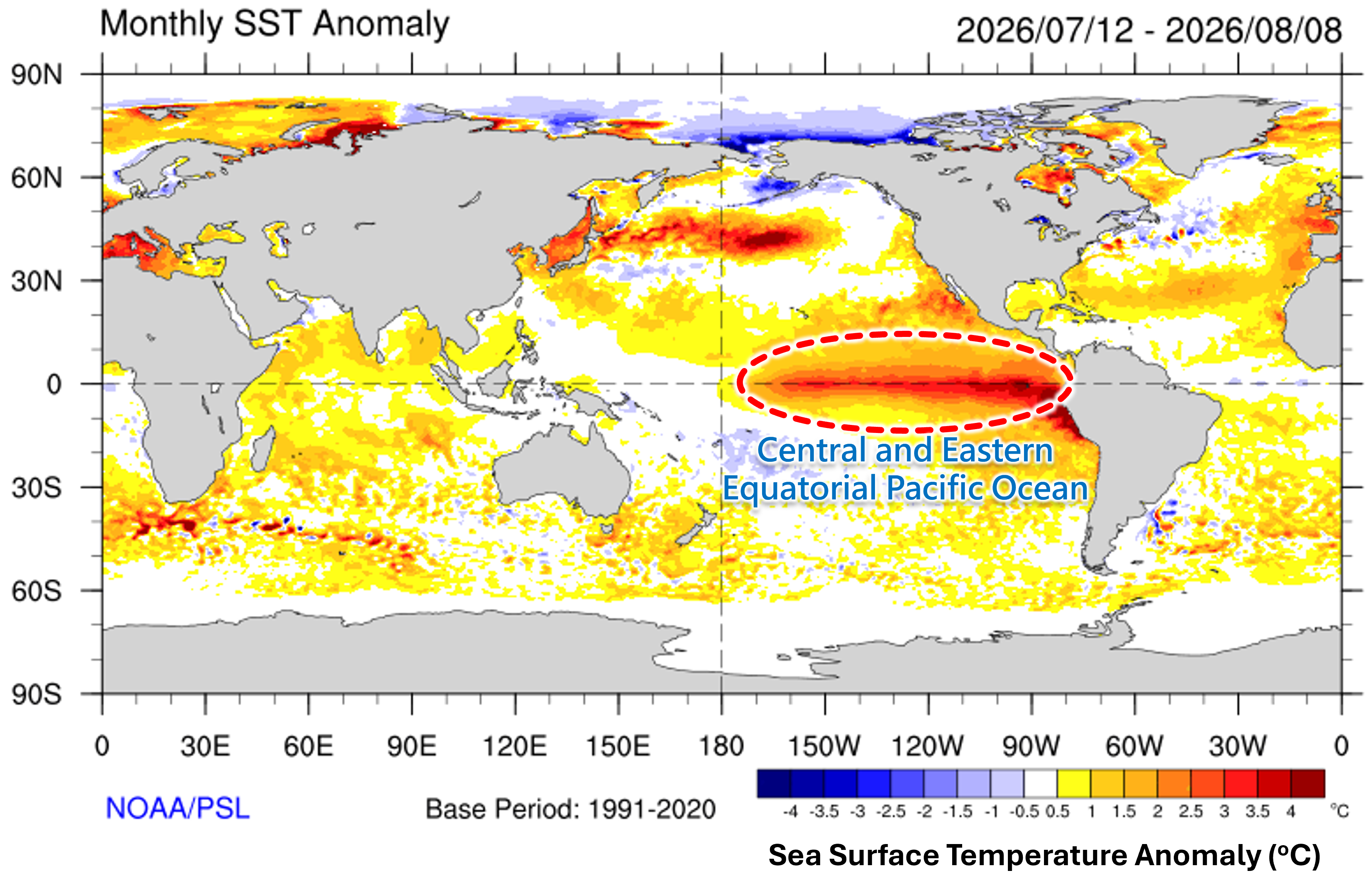 A Very Strong El Niño Seems to be Developing
