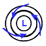 Depression / Cyclone / Area of low pressure