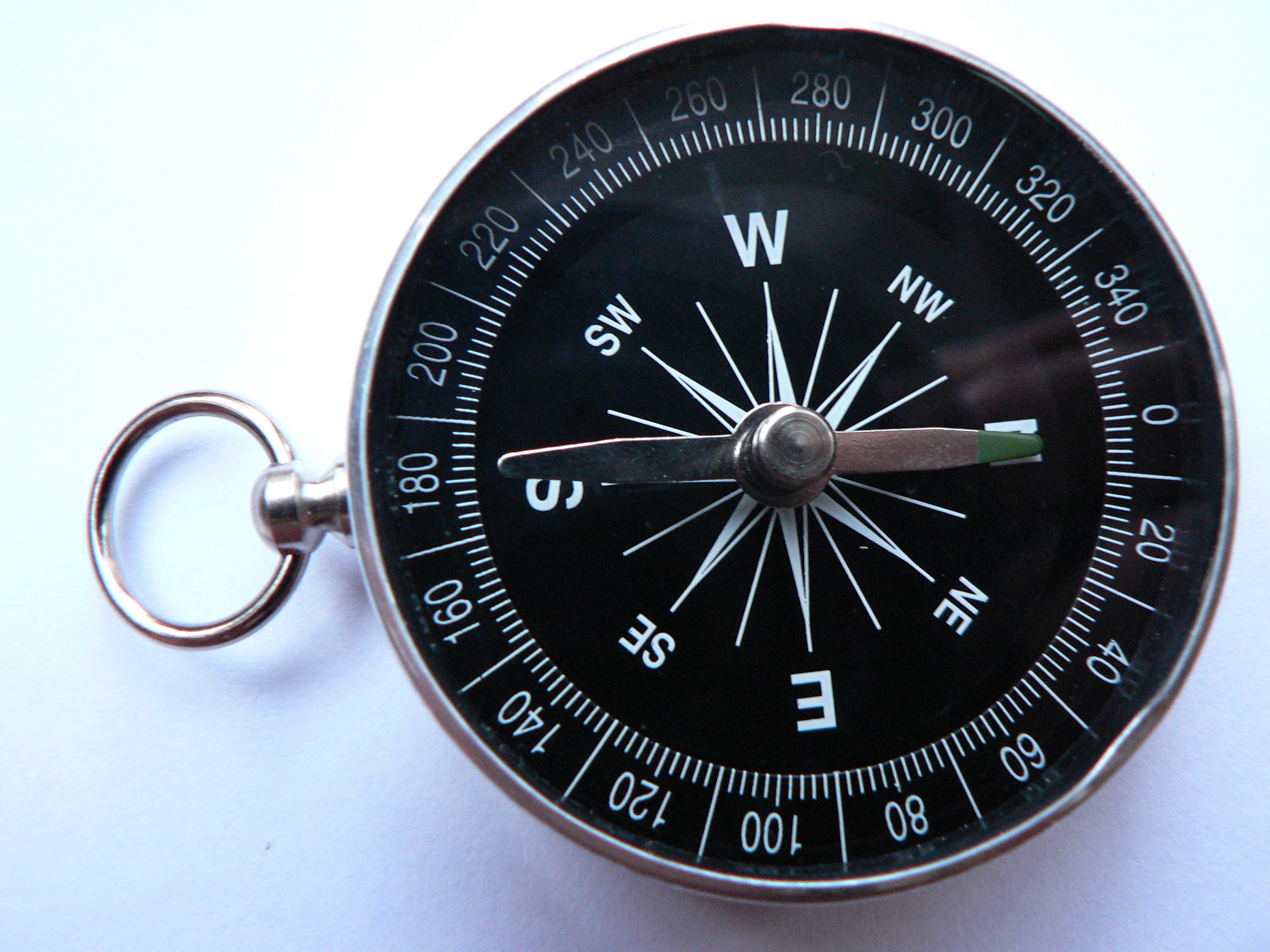 Figure 4. Commonly used pocket-sized compass Figure 4.