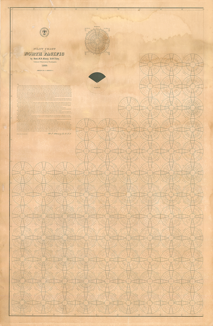 Pilot Chart of the North Pacific