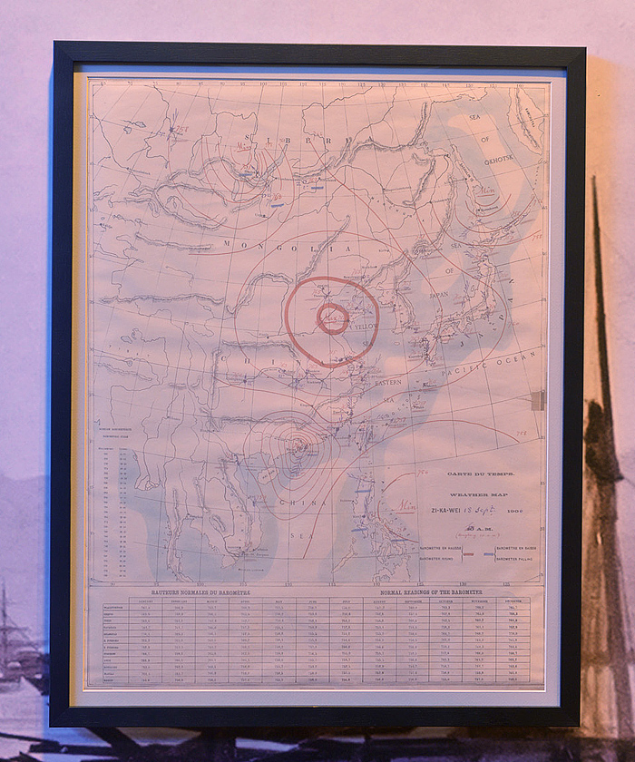 East Asia weather chart