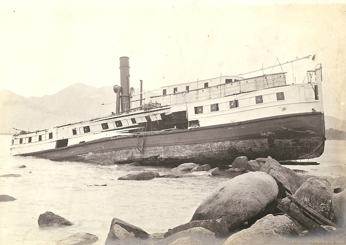 The typhoon that struck Hong Kong on 18 September 1906