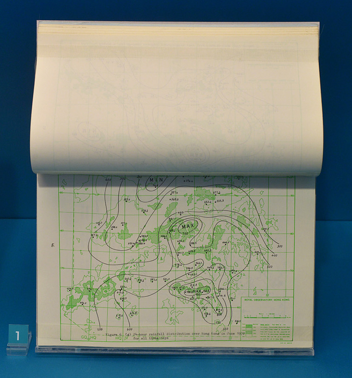 Rainfall map