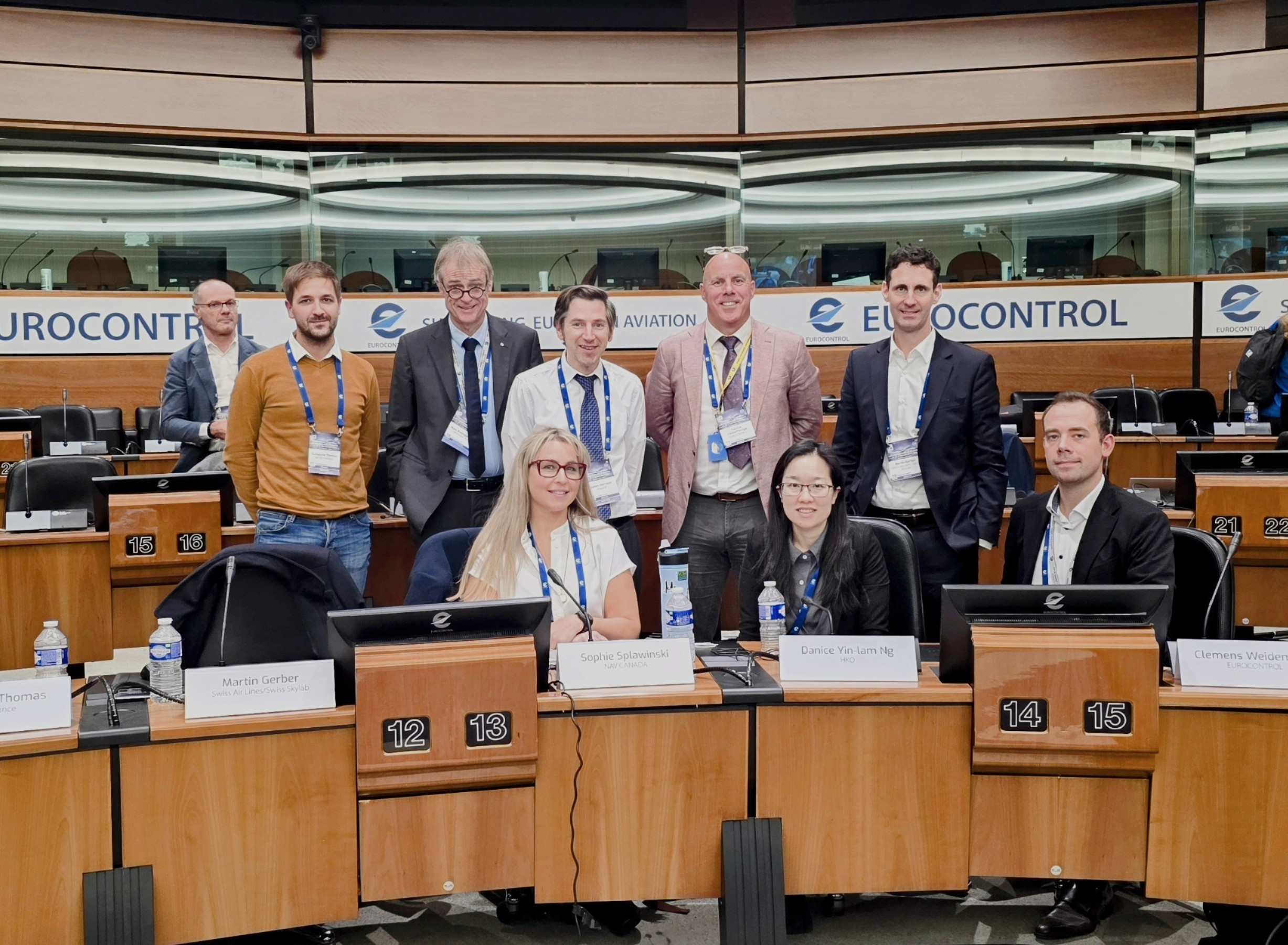 Dr. Danice Yin-lam Ng of HKO (1st row, middle) with other panelist at the international conference &ldquo;Managing the Impact of Weather on Air and Space Launch Operations&rdquo;