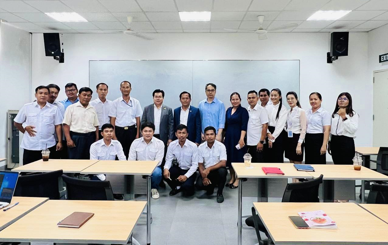 Cambodia training group photo