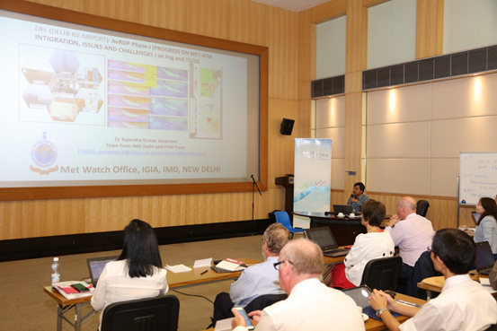 Participants of the workshop shared the development in their aviation weather services.