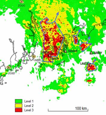 A prototype short-term forecast of convection