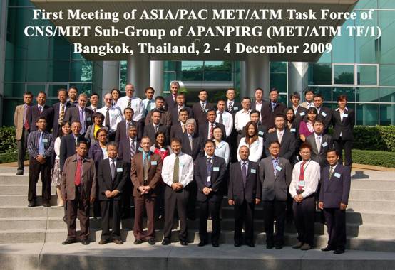 First Meeting of ASIAPAC MET/ATM Task Force