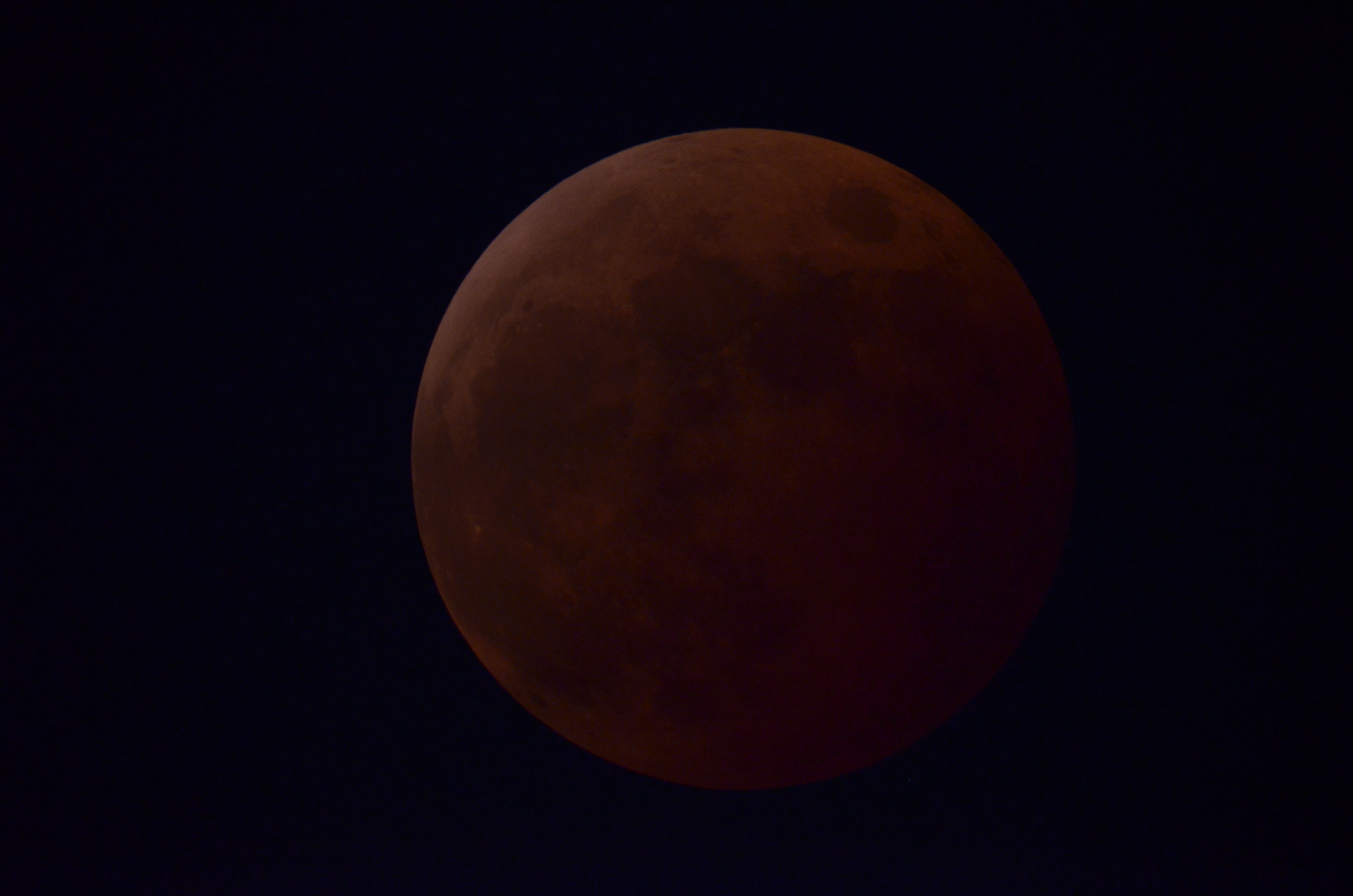 Middle of the eclipse on 8 October