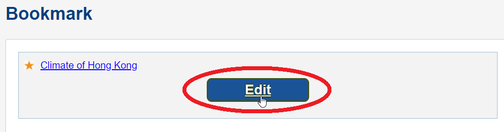 edit bookmark