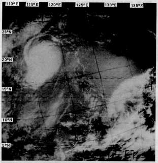ESSA-8 APT picture of Typhoon 
