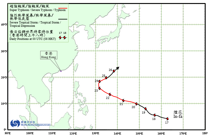 Tropical cyclone tracks in November 2015