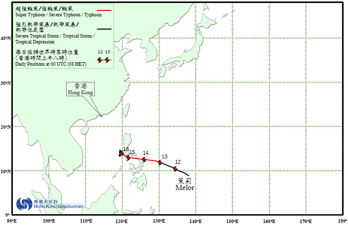 Tropical cyclone tracks in December 2015