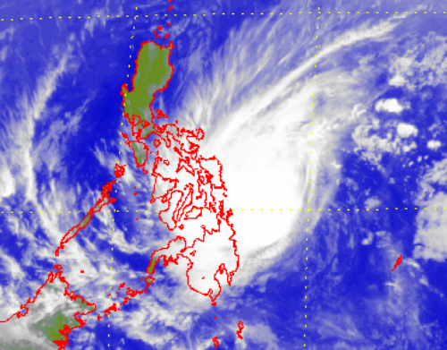Satellite picture of Tropical Storm Kajiki(1402)