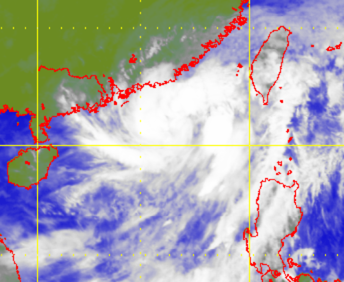 Satellite picture of Tropical Storm Hagibis(1407)