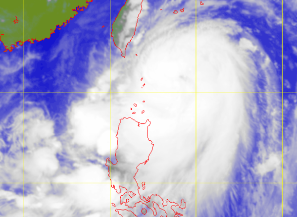 Satellite picture of Typhoon Matmo(1410)