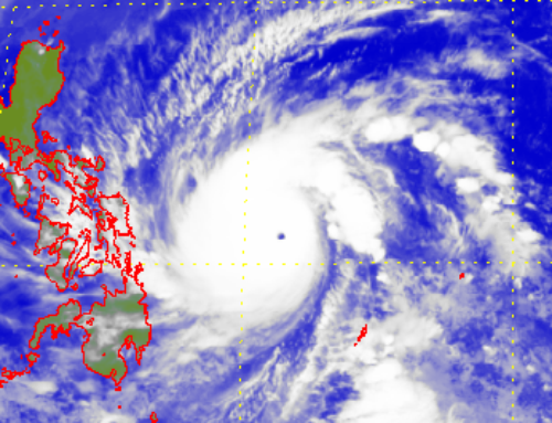Satellite picture of Super Typhoon Hagupit (1422)