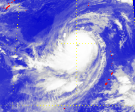 Satellite picture of Super Typhoon Champi (1525)