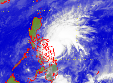 Satellite picture of Severe Typhoon Melor (1527)