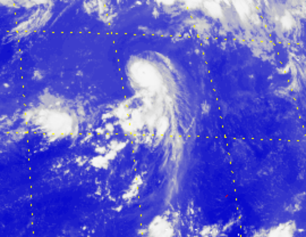 Satellite picture of Severe Typhoon Banyan