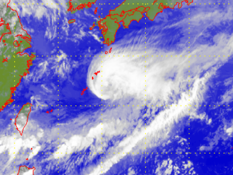 Satellite picture of Tropical Storm Gaemi