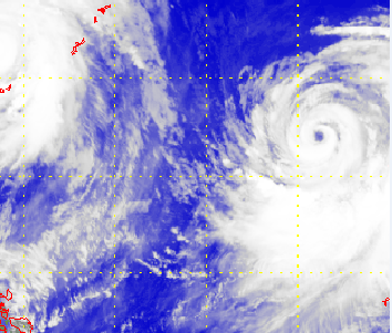 Satellite picture of Severe Typhoon Krosa