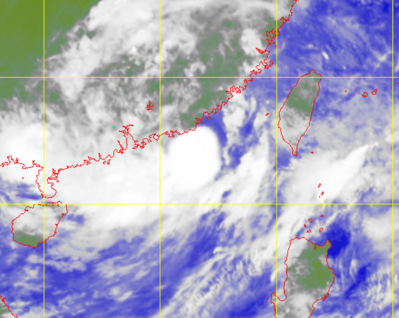 Satellite picture of Tropical Storm Lupit (2109)