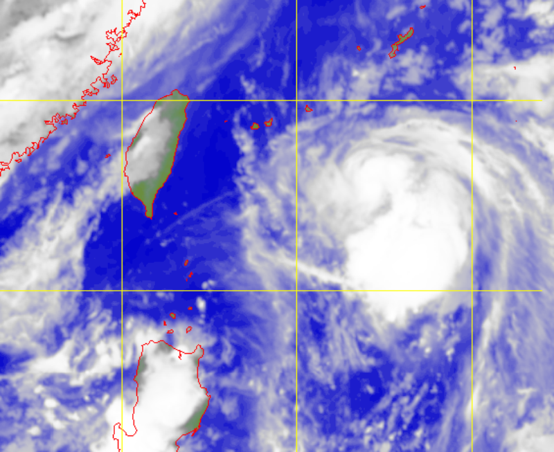 Satellite picture of Tropical Storm Omais (2112)