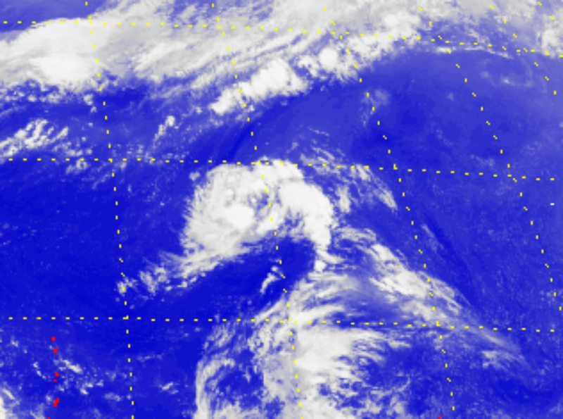 Satellite picture of Tropical Depression (1 – 4 September)