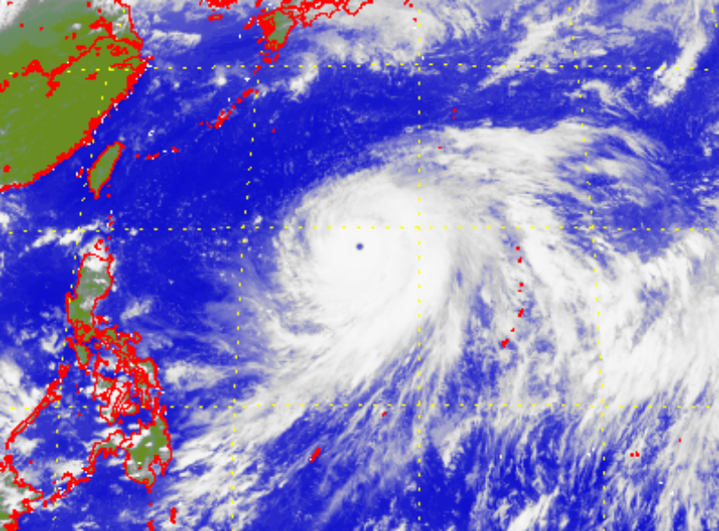 Satellite picture of Super Typhoon Mindulle (2116)