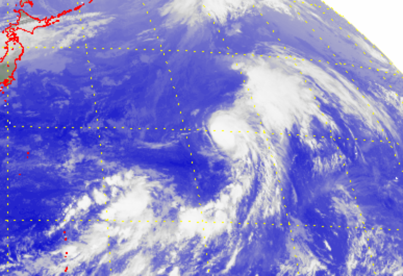Satellite picture of Severe Tropical Storm Namtheun (2119)