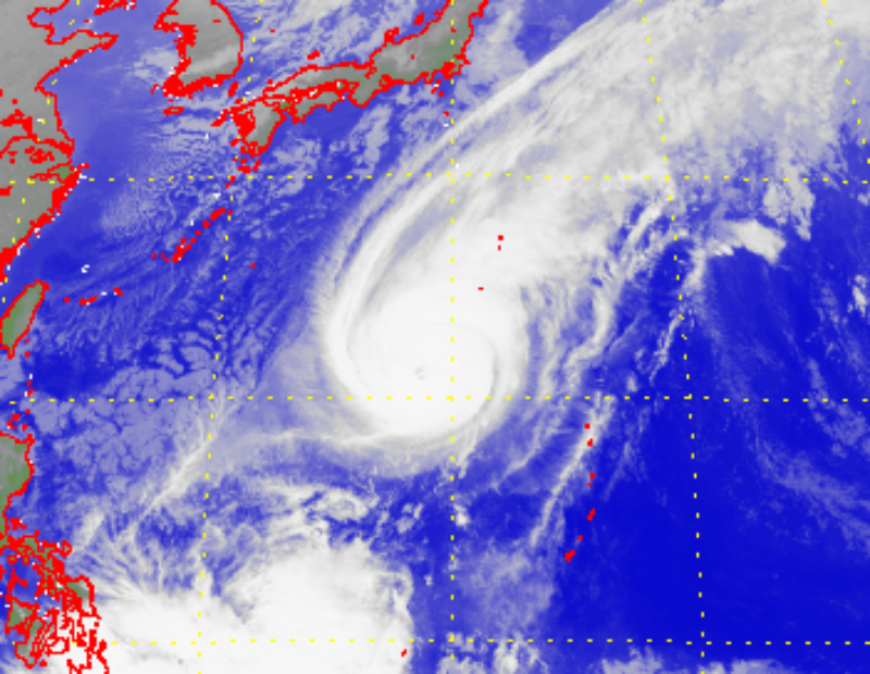 Satellite picture of Super Typhoon Nyatoh (2121)