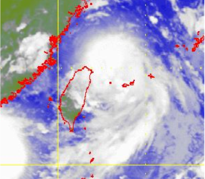 Satellite picture of Tropical Storm Namtheun 