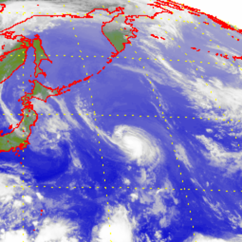 Satellite picture of Severe Tropical Storm Kirogi(1212)