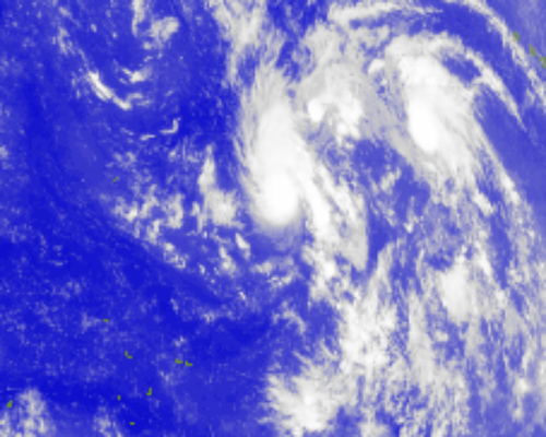 Satellite picture of Severe Tropical Storm Sonamu (1301)