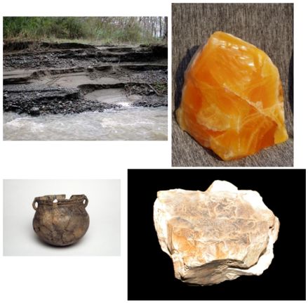 TL dating is applicable to determining the age of ceramic, calcite, flint and sediment
