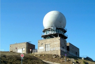 Weather radar at Tai Mo Shan