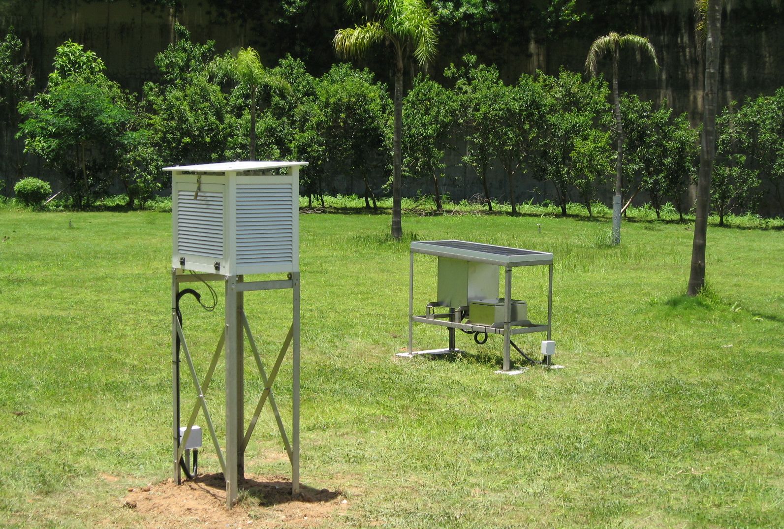 The Observatorys Tsing Yi weather station at the Tsing Yi Sewage Treatment Plant