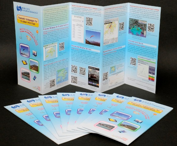 Pamphlet on ''Thematic Webpages for Outdoor Activities''
