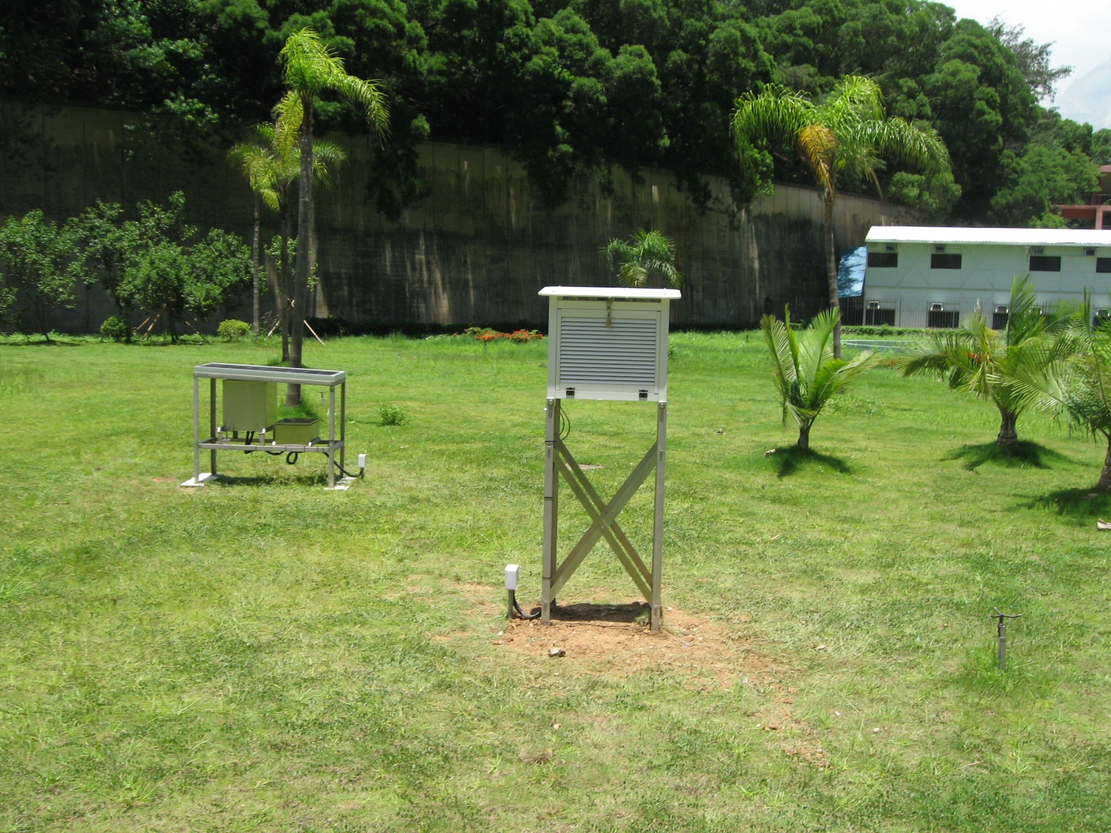 Site environment of Tsing Yi South automatic weather station